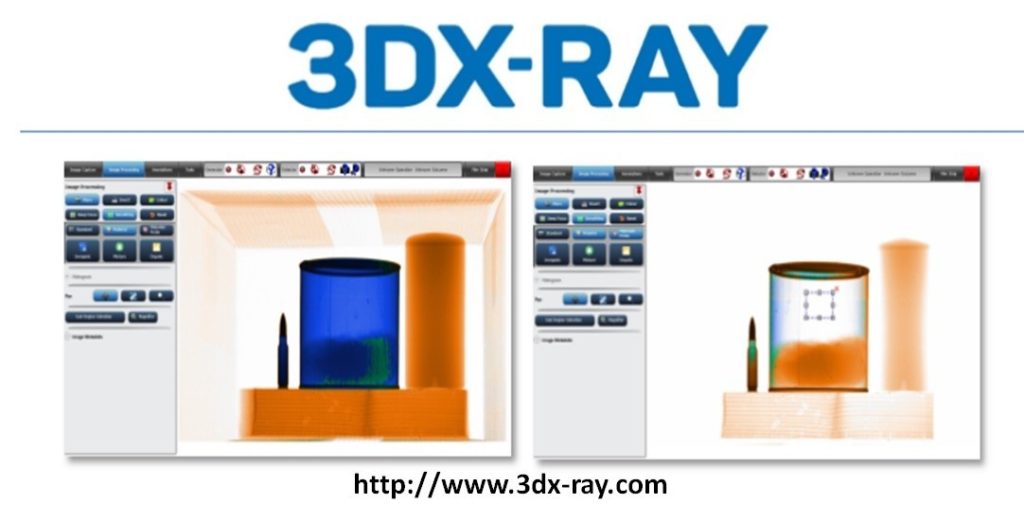 3DX-Ray’s “Probe” function virtually peels away dense blocking layers allowing users to examine what is behind them